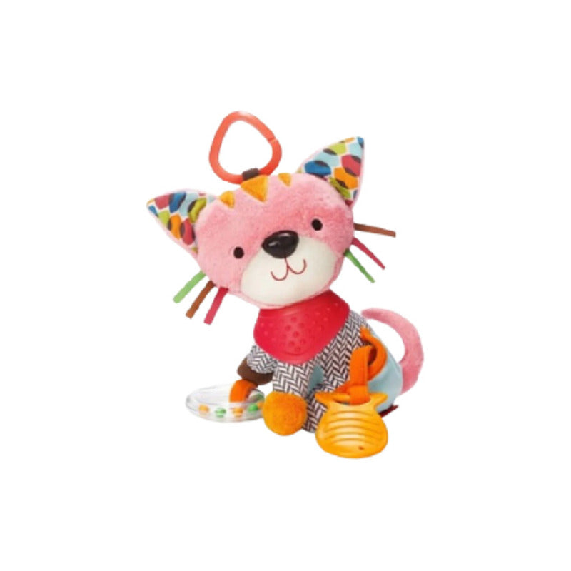 Juguete Peluche Sensorial Bebé Con Sonajero Y Mordedor