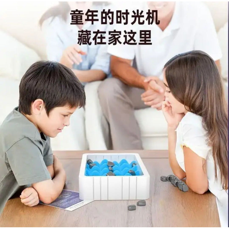 Juego De Mesa Magnetico Competencia De Imanes Niños