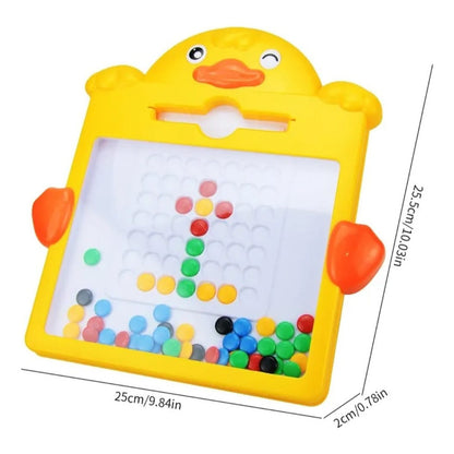 Juego Tablero De Patrones Magnético Modelo Patico Niños