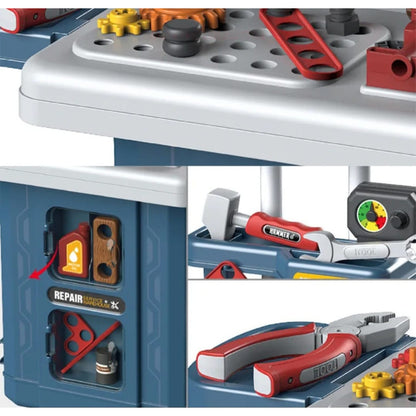 Set Taller De Herramientas Juguete Maleta Juego Roles Niños