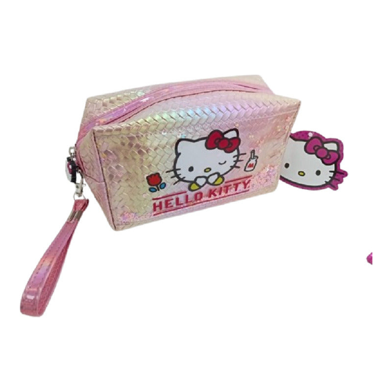 Estuche Lapices-cosmeticos-multiusos Hello Kitty Kawaii Niña