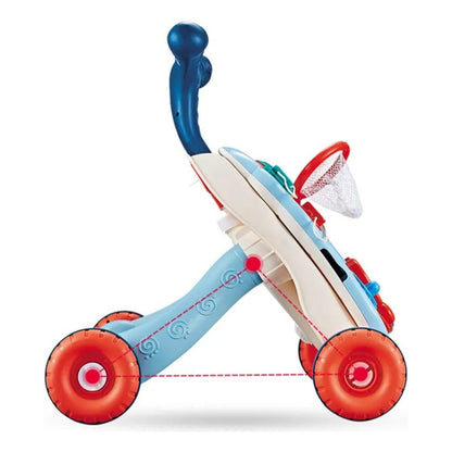 Caminadora Corre Pasillo Con Mesa Didáctica Musical Bebé