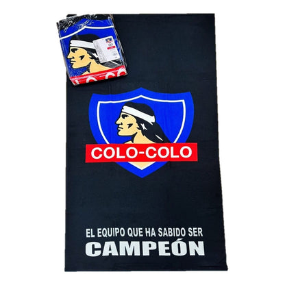 Toalla De Playa Colo Colo Futbol Multiusos