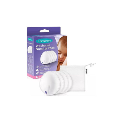 Absorbente Reutilizable Apósitos De Lactancia Lansinoh 4pzs