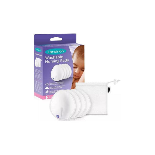 Absorbente Reutilizable Apósitos De Lactancia Lansinoh 4pzs