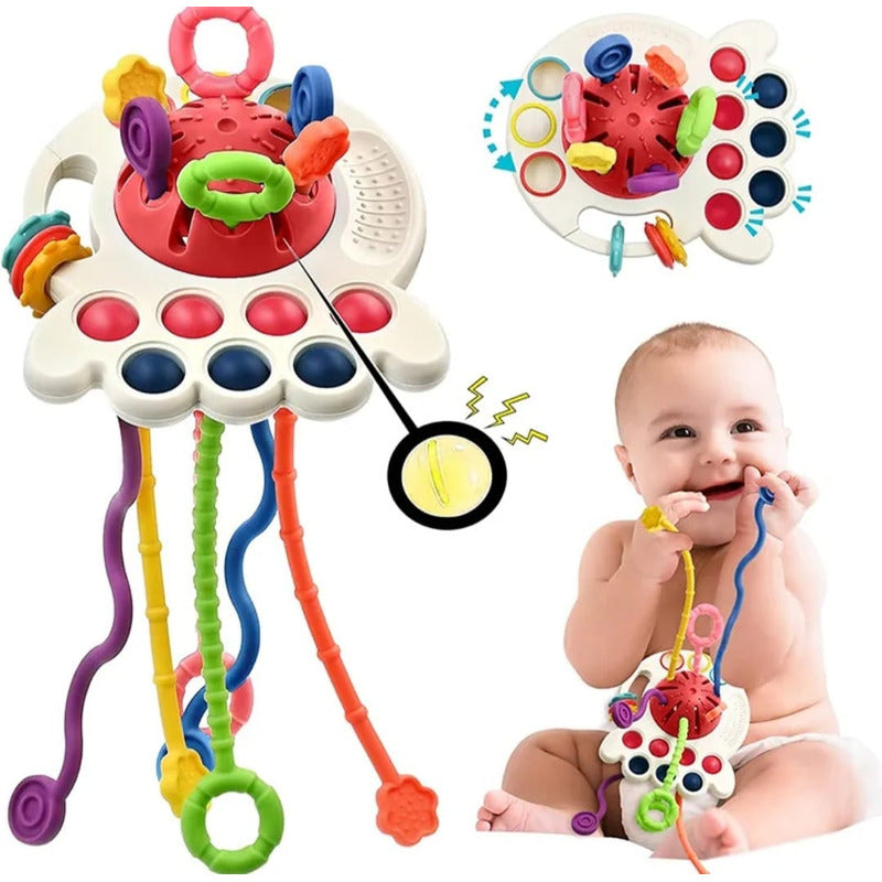 Juego Sensorial Para Bebe Educativo Montessori Silicona