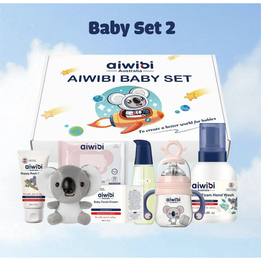 Set De Regalo Cuidado Del Bebé Recién Nacido Aiwibi Rosado - Bebe