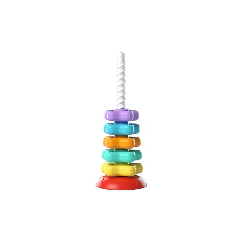 Torre De Encaje Giratoria Juego De Apilar Niños