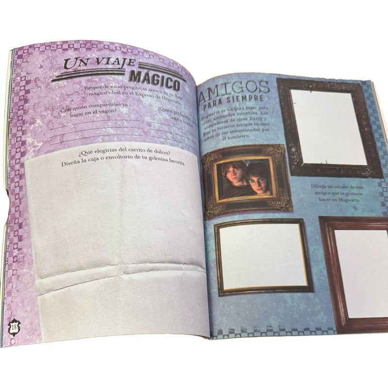 Libro De Actividades E Imágenes Harry Potter