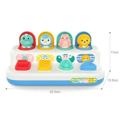 Juguete Didactico Pop Ut Para Bebés Descubre Animalitos