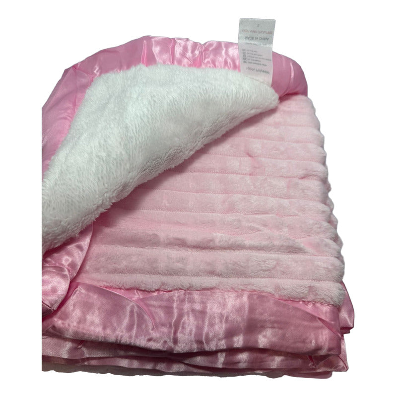 Manta Frazada Cobija Polar Invierno Para Bebés Diseño Osito