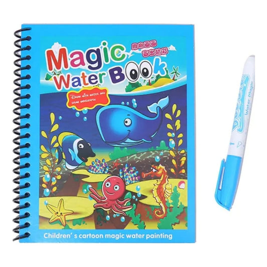 Cuaderno Magico De Agua Para Niños Y Niñas Dibujo