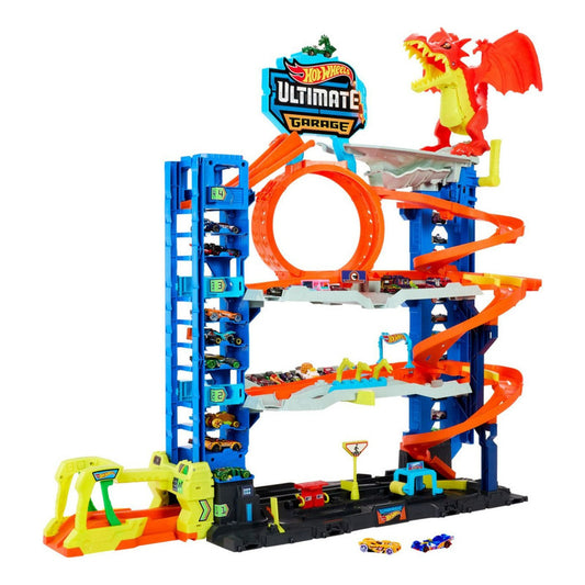 Pista De Juguete Ultimate Garaje Hot Wheel  Auto-ascensor Multicolor