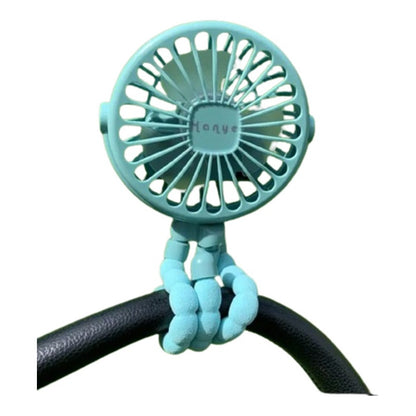 Ventilador Portátil Multiusos Coche De Bebé Usb Recargable