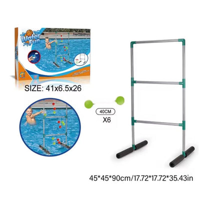 Juego Acuatico Lanza Pelotas Competencia Piscina