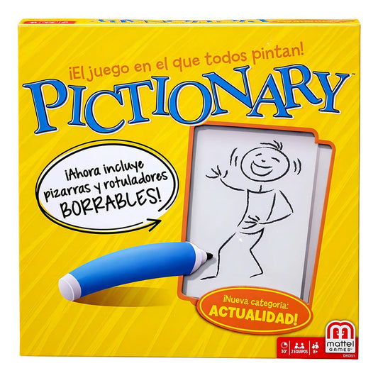 Juego De Mesa Pictionary En Español - Mattel