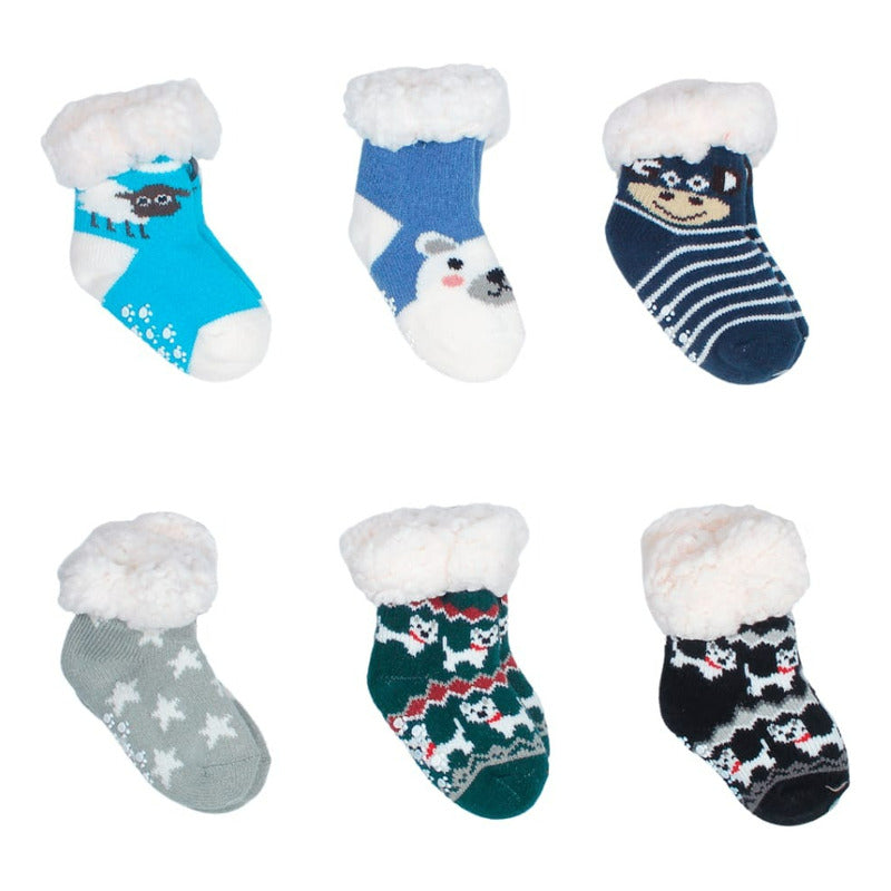Pack 3 Calcetines Chiporro Antideslizante Bebe