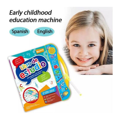 Libro Didáctico Interactivo Aprendizaje Bilingüe Para Niños