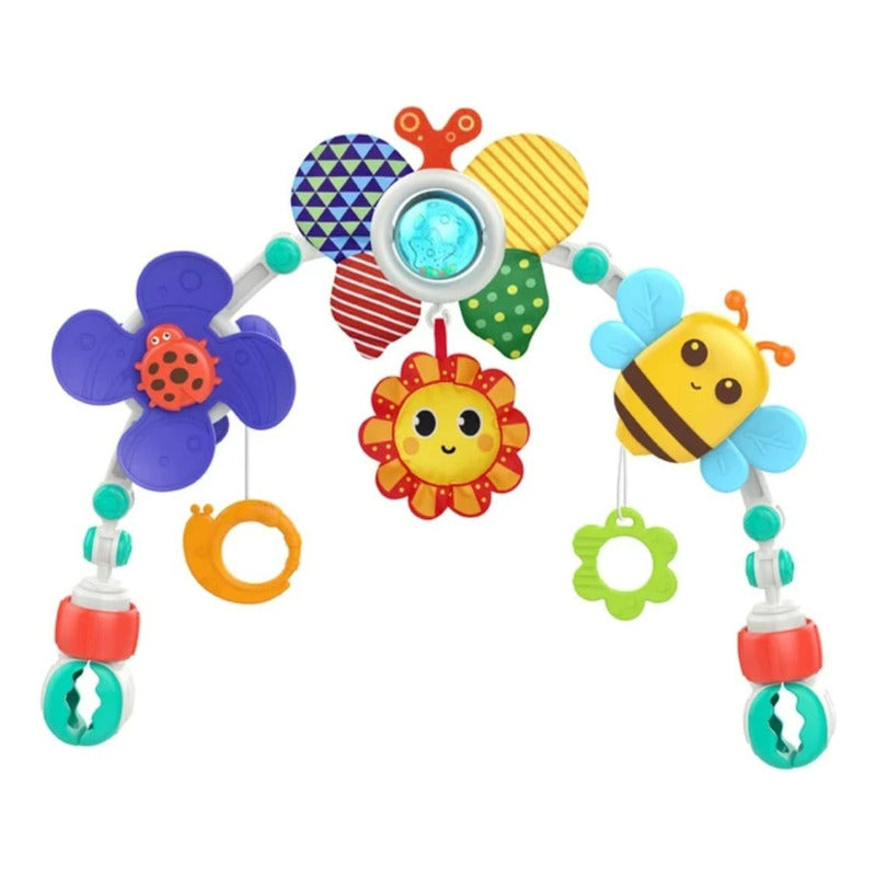 Arco Móvil Multiuso Estimulación Bebé Coche-cuna-sillas Multicolor Abeja