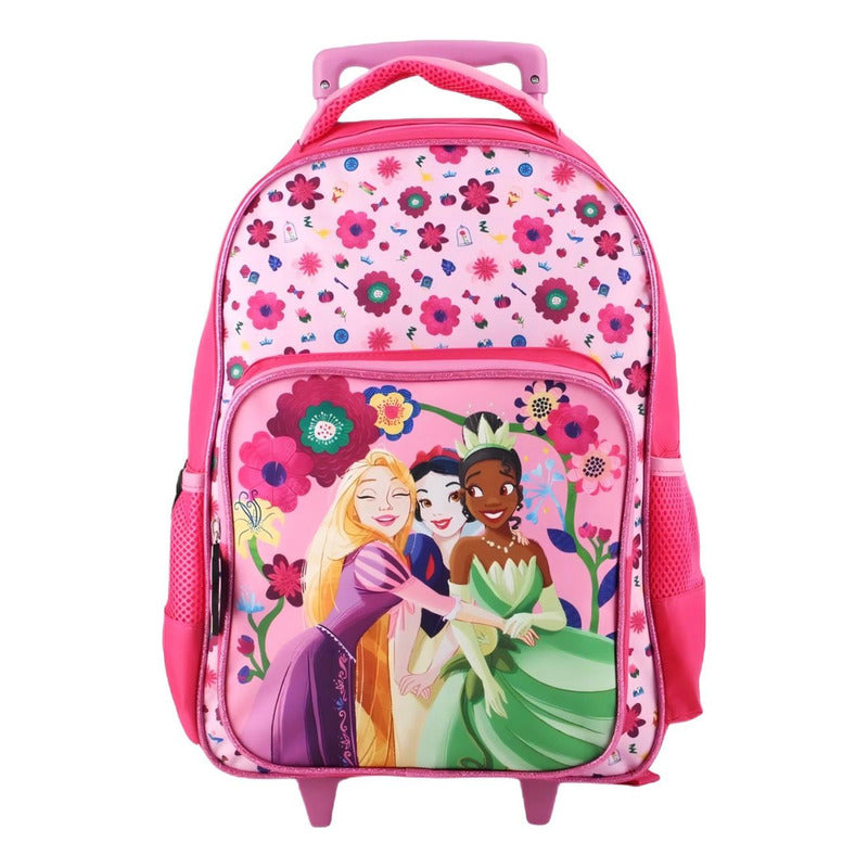 Mochila Infantil Con Rueda +lonchera+estuche Niños