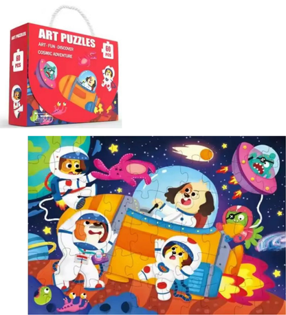 Rompecabezas Puzzle Para Niños 60 Piezas Astronauta