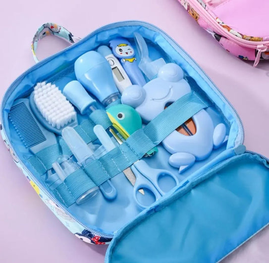 Kit De Aseo y Cuidado Personal Del Bebé Con Bolso