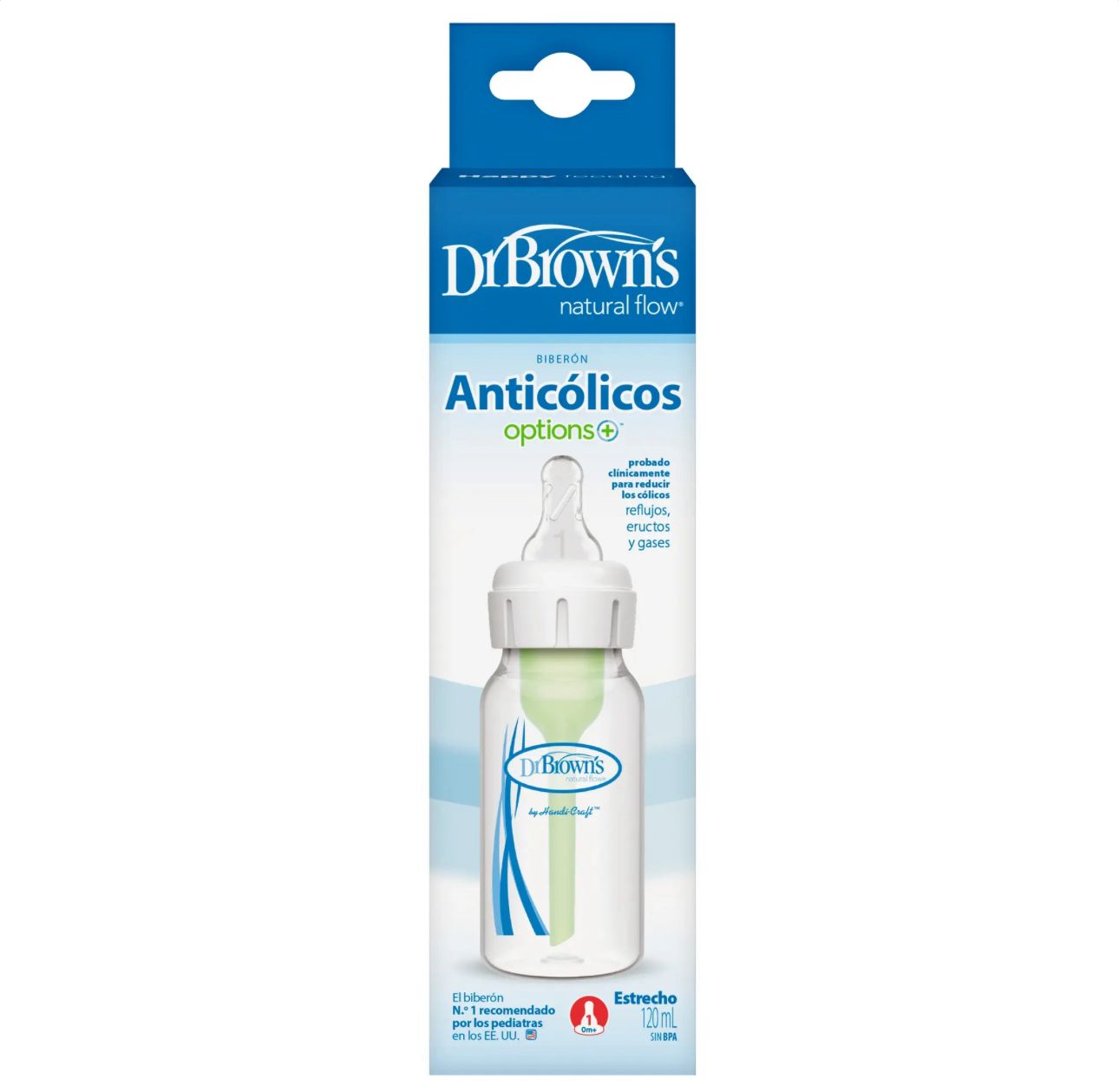 Mamadera Estandar Options+ 120ml Dr. Brown´s