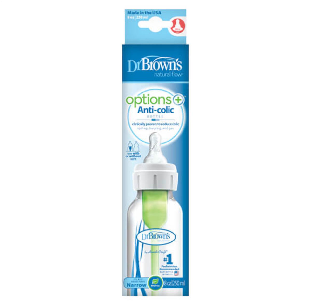 Mamadera Estandar Options+ 250ml Dr. Brown´s