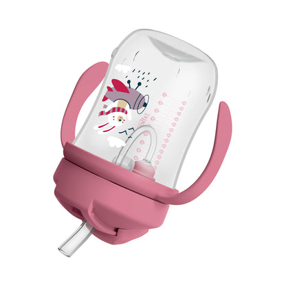 Vaso Con Asas Y Bombilla 270ml 6m+ Dr. Brown's