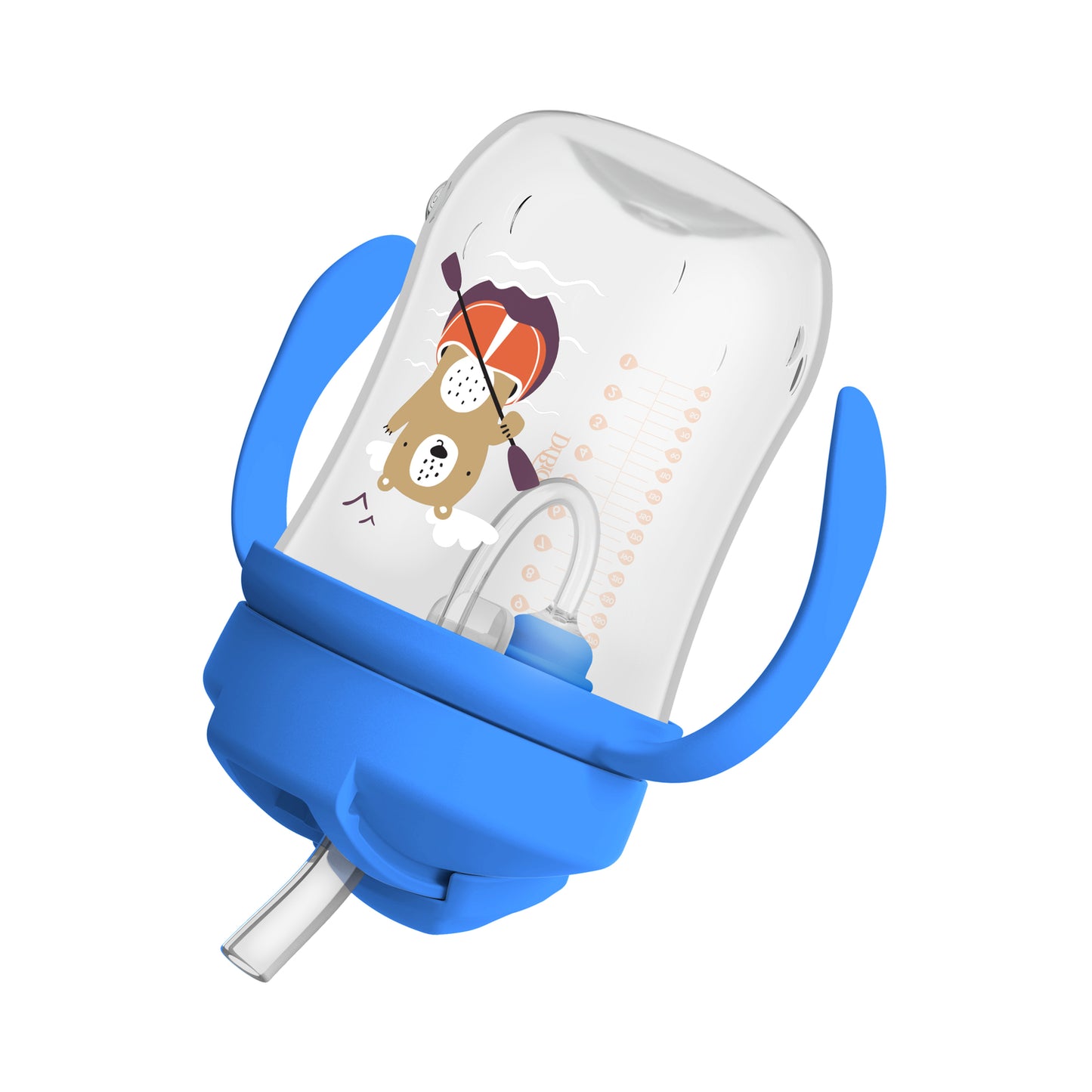 Vaso Con Asas Y Bombilla 270ml 6m+ Dr. Brown's