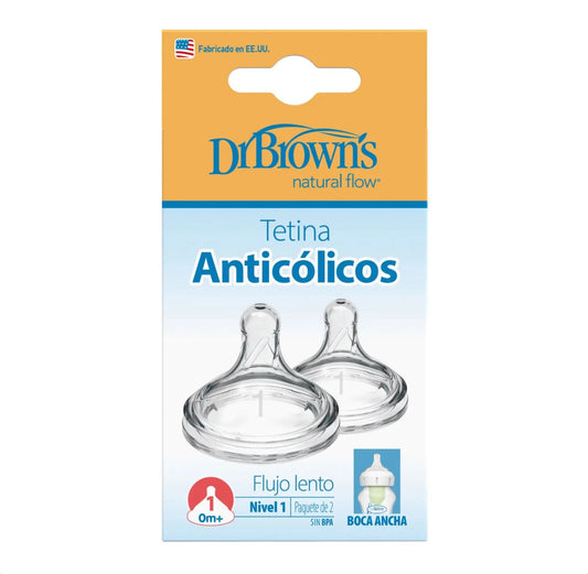 Tetina Boca Ancha Options+ 0M (Recién Nacido) Dr. Brown’s