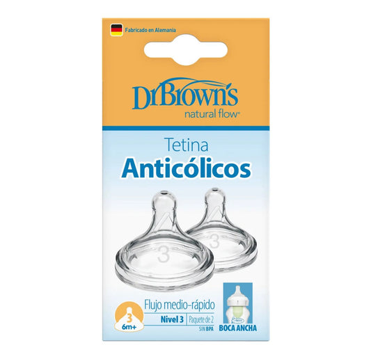 Tetina Boca Ancha Options+ 6M Dr. Brown’s