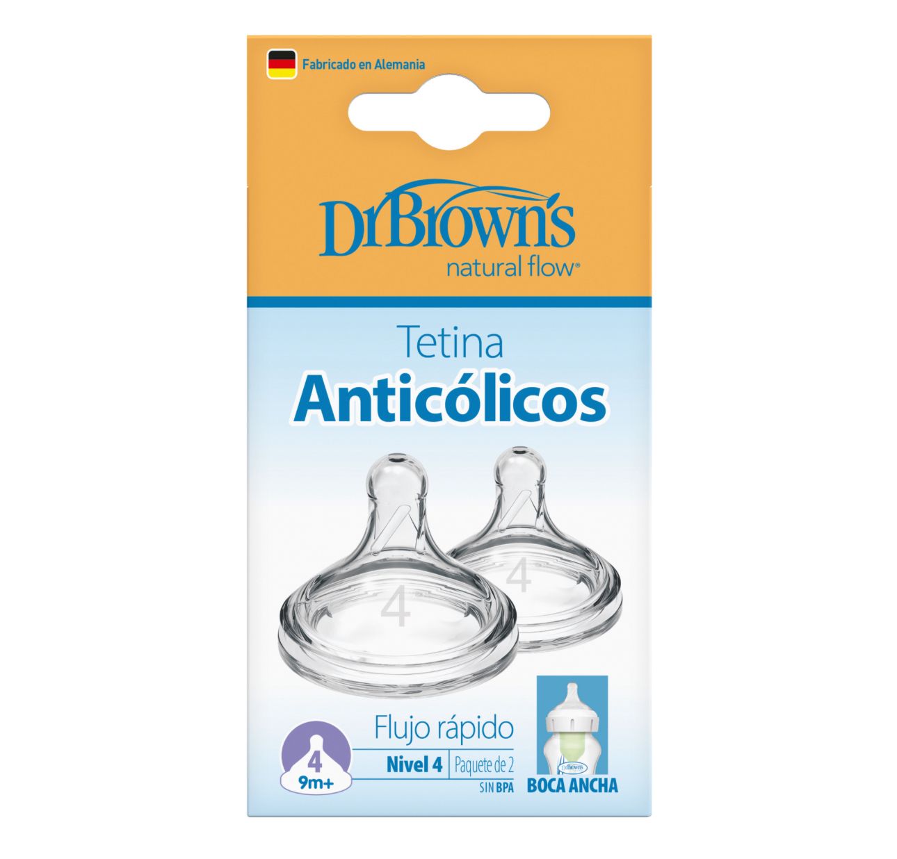 Tetina Boca Ancha Options+ 9M Dr. Brown’s