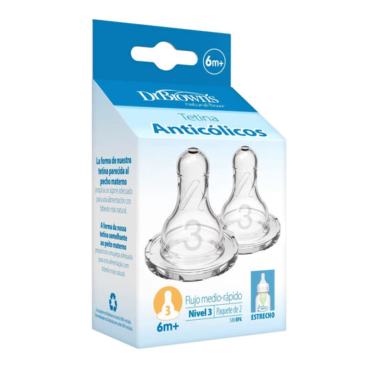 Tetina Estándar Options+ 6M Dr. Brown’s