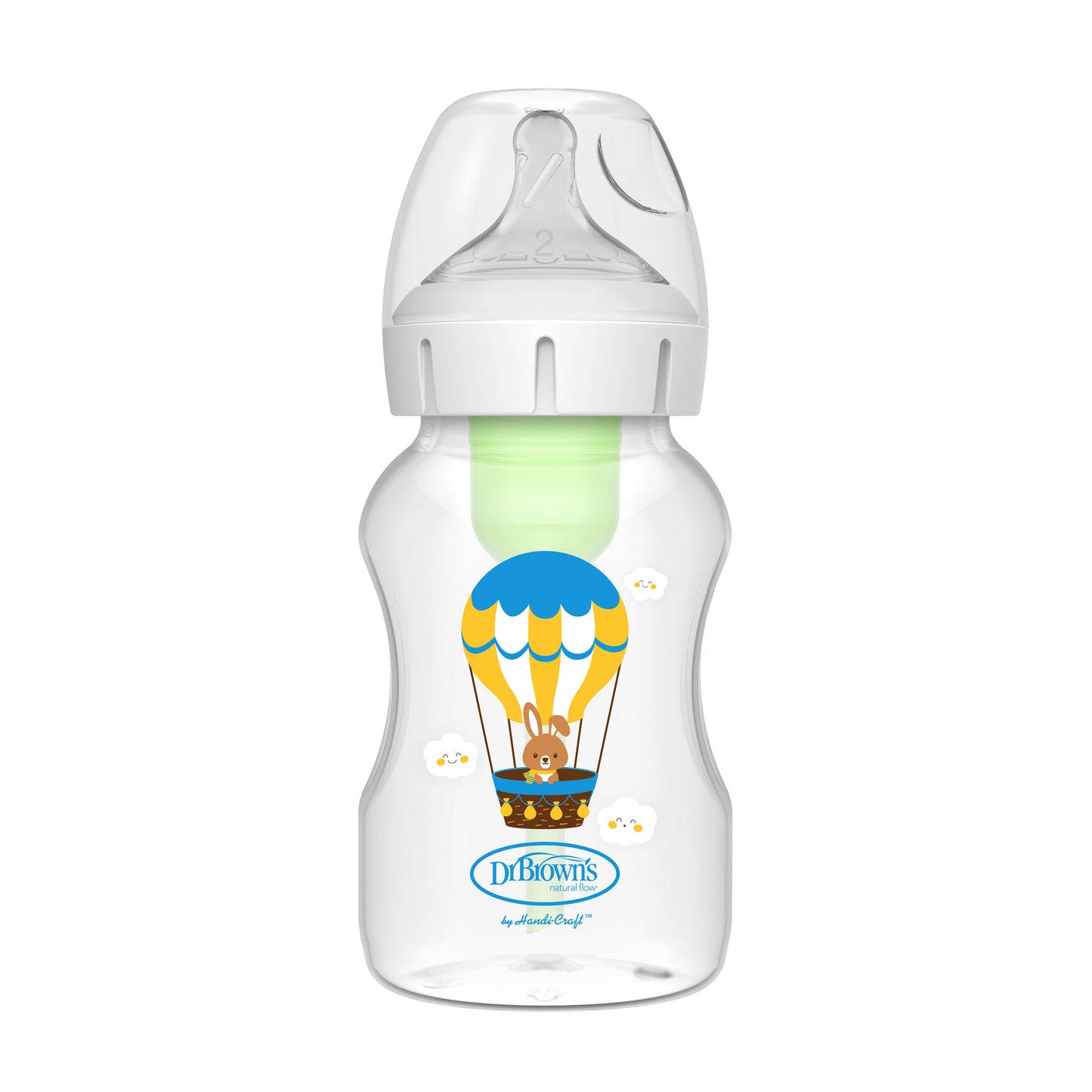 Mamadera Boca Ancha Options+ 330 Ml Conejo