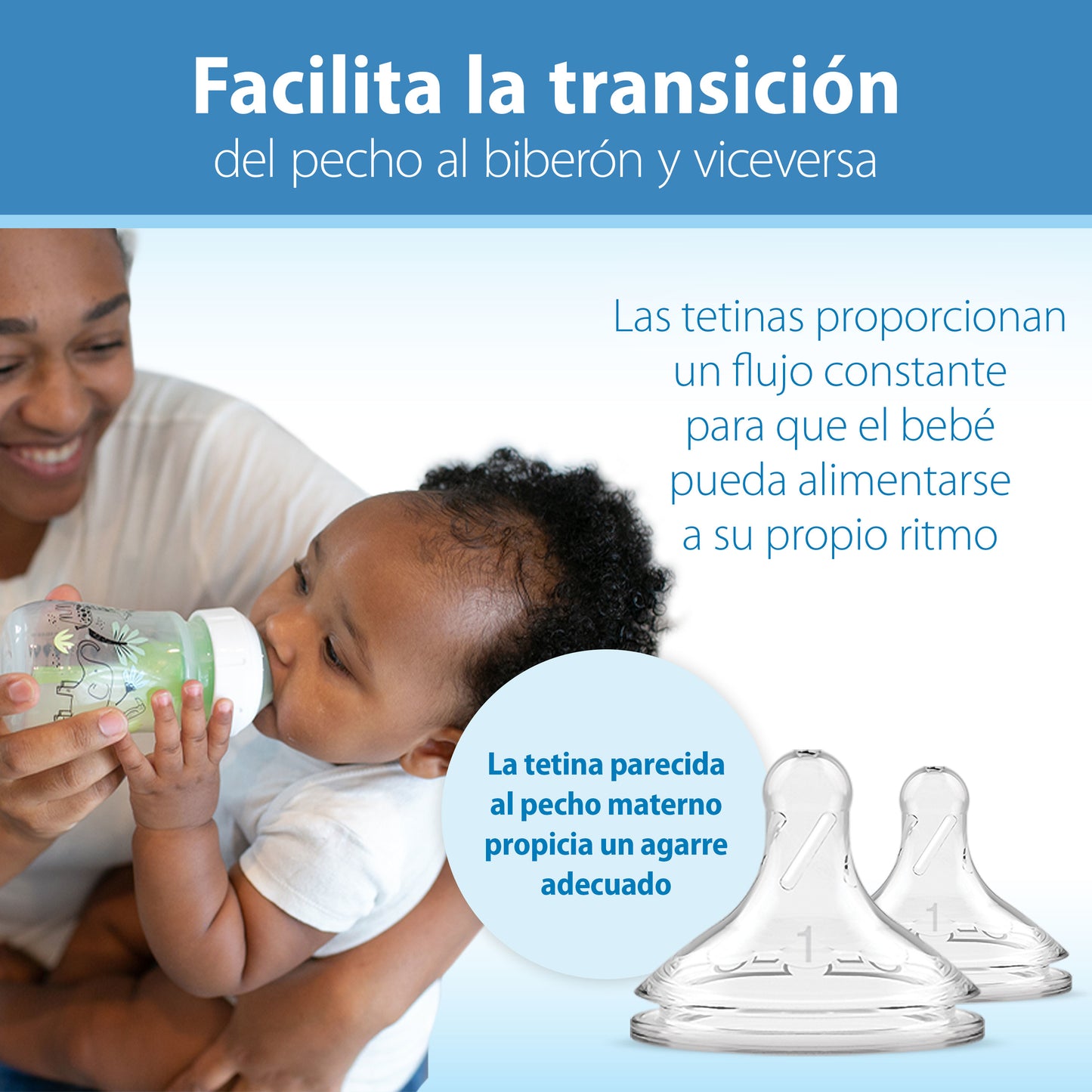 Pack 2 Mamadera Boca ancha Options+ 270ml Dinosaurios Dr. Brown's