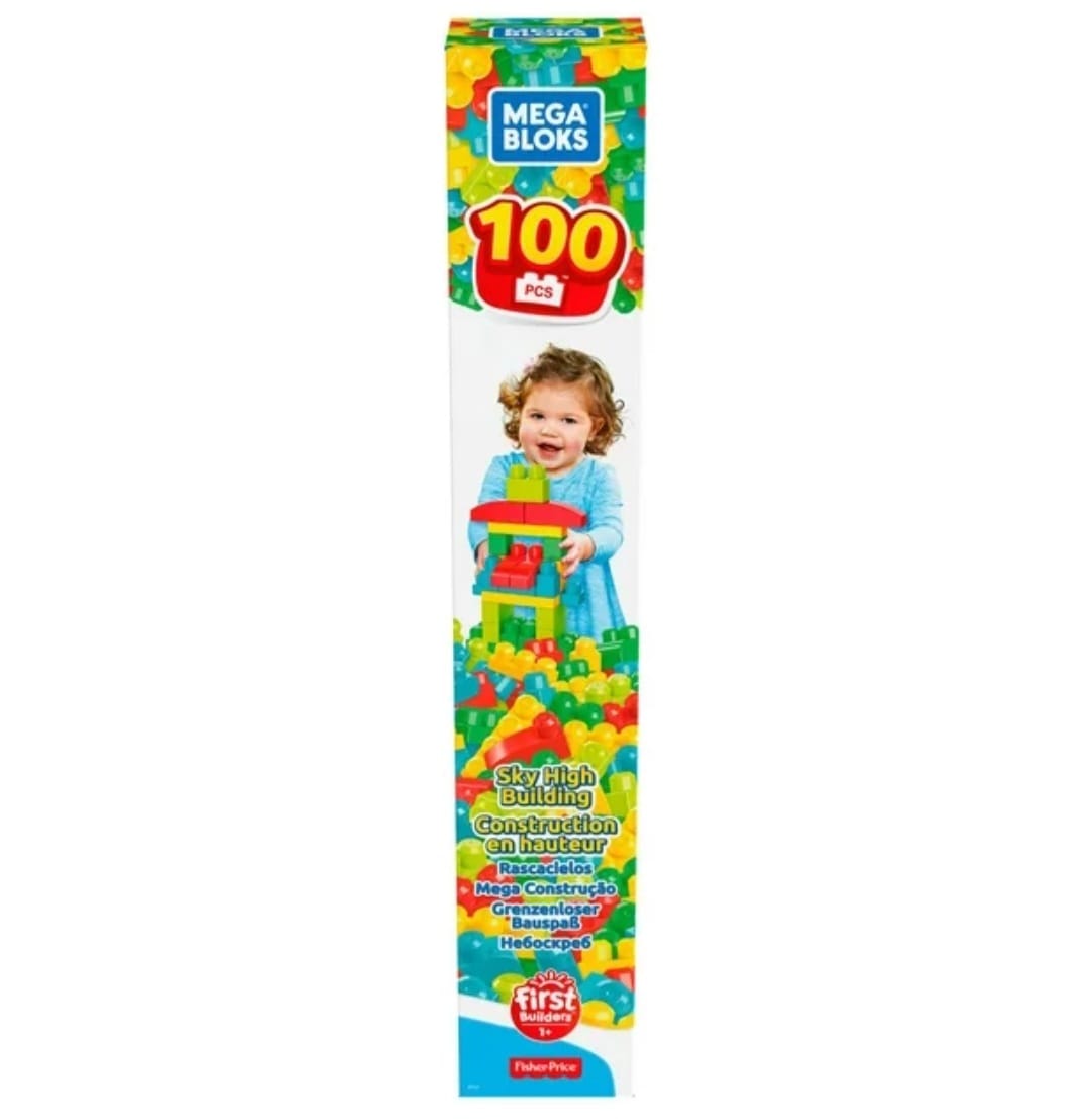Juego De Mega Bloques De Construccion 100pzs Niños