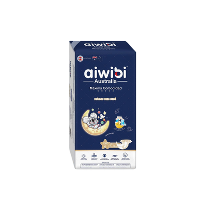Pañales Aiwibi Dulce Noche Xxg 38 Und Extra Extra Grande (XXG)