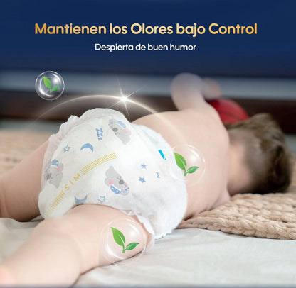 Pañales  Aiwibi Comfynite Pack X6 - talla P/M