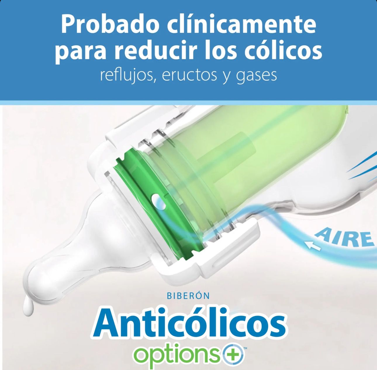 Kit Mamadera Inicio Boca Estándar Options+ Dr. Brown's