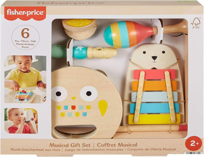 Set Instrumentos Musical Madera Para Niños Fisher Price