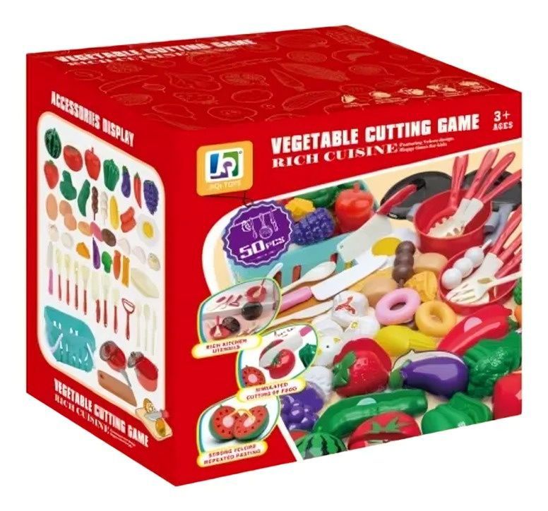 Set Corta Frutas-vegetales - Utensilios De Cocina Niños