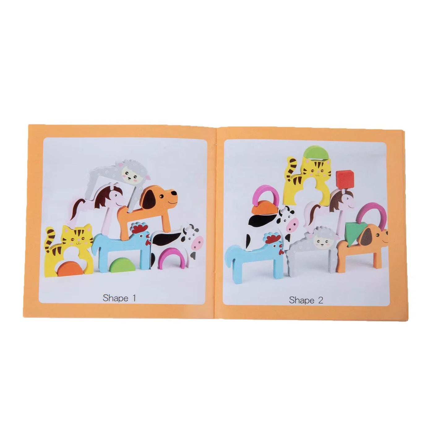 Tabla De Encaje Formas Animales Geometricos Y Patrones