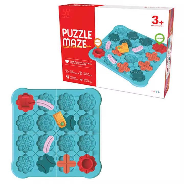 Juego De Puzzle Laberinto Rompecabeza Armable Niños