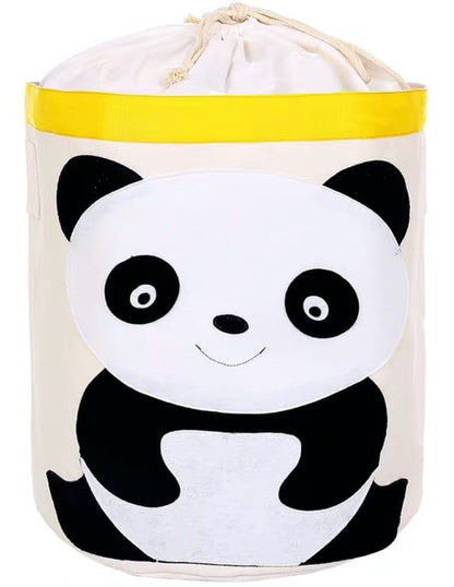 Organizador Redondo-cesta Juguetes Diseños Animalitos Niños