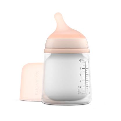 Mamadera Anti-cólico Zerø Zerø 180ml Flujo Lento Suavinex