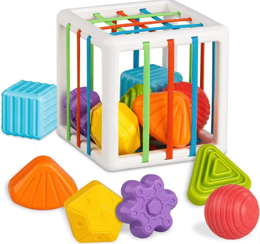 Juego Didáctico Cubo Sensorial Bebé Estimulación Temprana