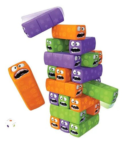 Torre De Bloques Apilable Estilo Jen--ga Plástico