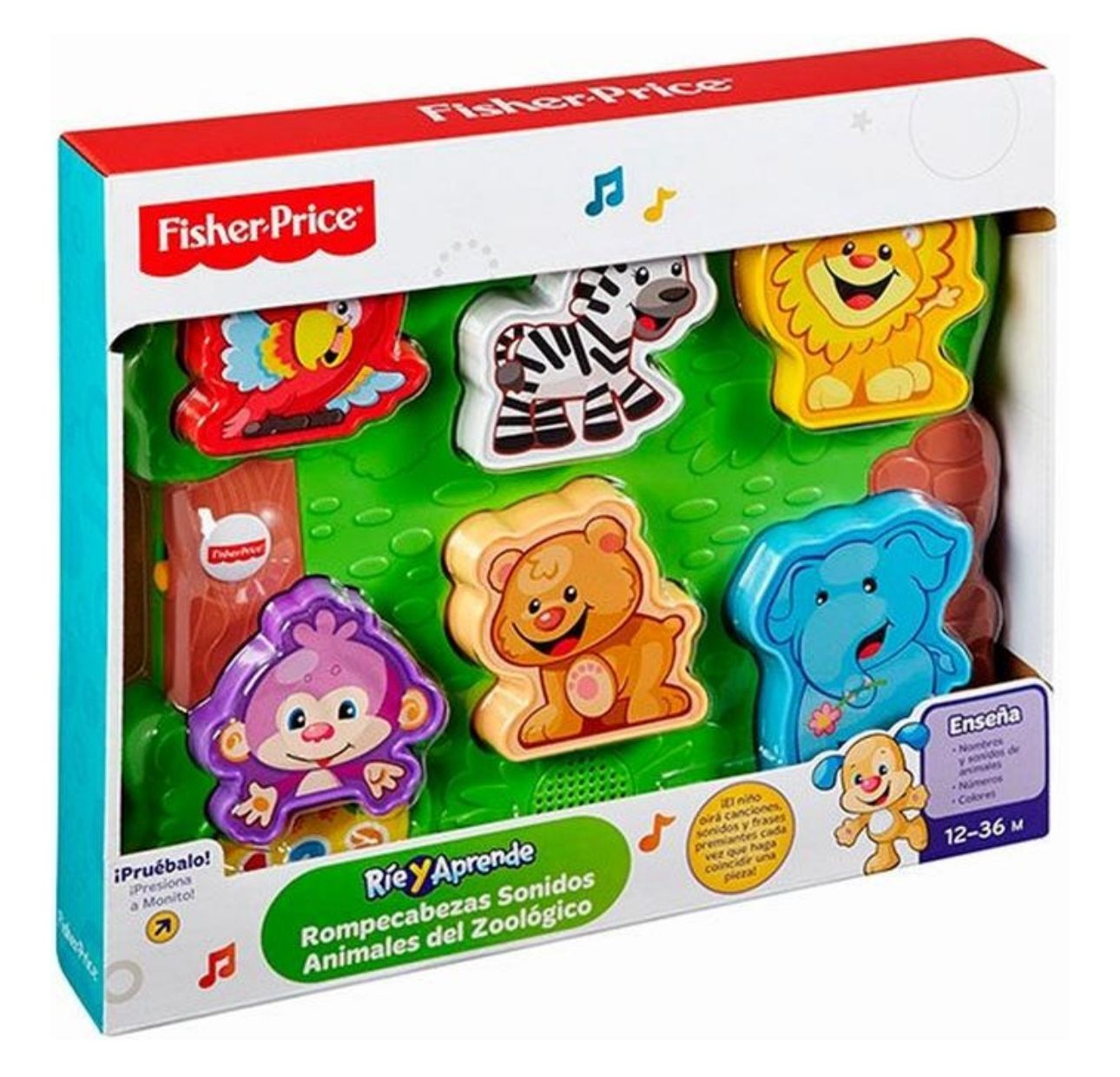 Rompecabezas De Animales Fisher Price