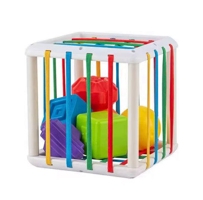 Juego Didáctico Cubo Sensorial Bebé Estimulación Temprana